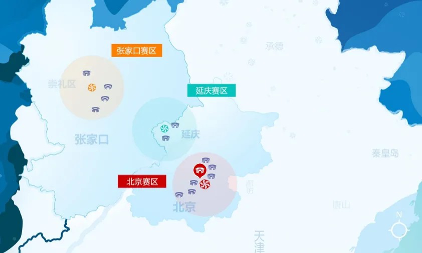 衛(wèi)星見(jiàn)證，這里如何變身“冬奧小城”