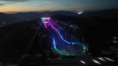 衛(wèi)星見(jiàn)證，這里如何變身“冬奧小城”