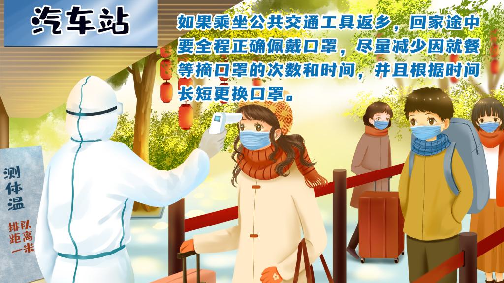 春運(yùn)進(jìn)行時(shí)，人在旅途如何做好防護(hù)？