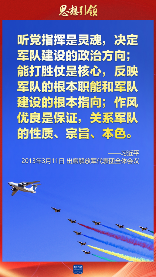 思想引領(lǐng)｜兩會上，習(xí)主席這樣談強軍之路