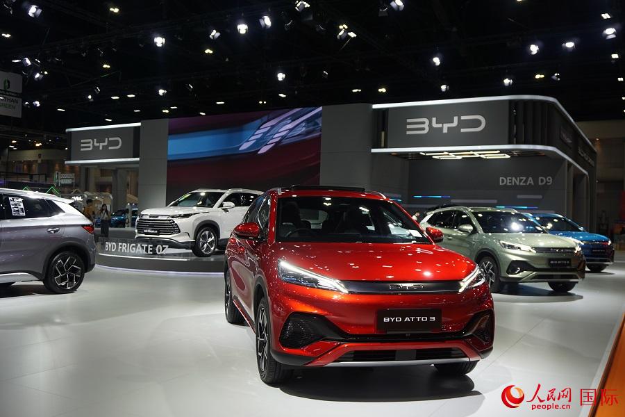 第44屆曼谷國際車展開幕。冷江濤攝