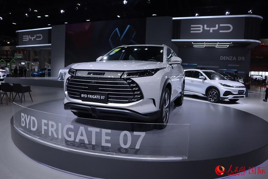 第44屆曼谷國際車展開幕。李百加攝