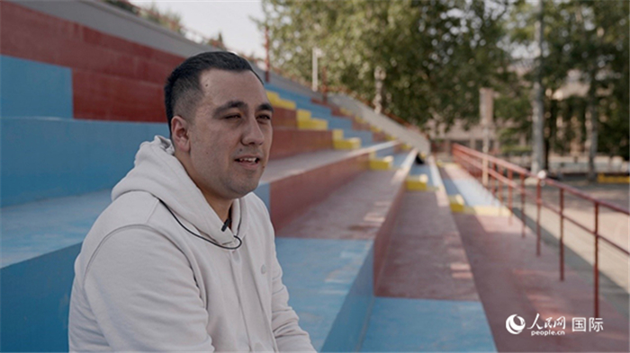 土庫曼斯坦留學生若賀曼。人民網(wǎng) 張文捷攝