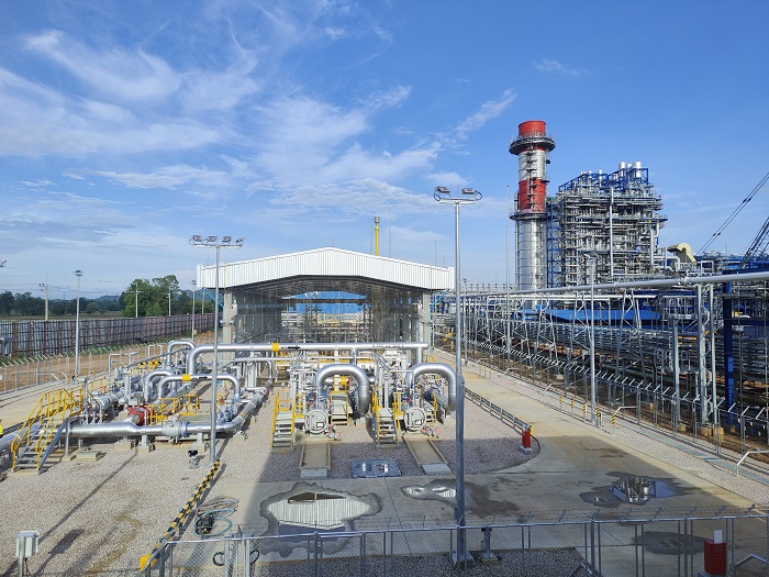 泰國新崗天然氣管道項目計量調(diào)壓站。卡瑪萊 攝