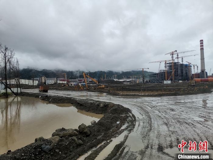 青山緯達貝園區(qū)建設(shè)初早期。 受訪者供圖