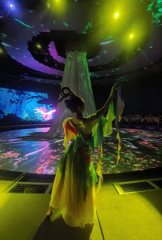 　　《天釀》演出場景。本報記者常雯宜攝