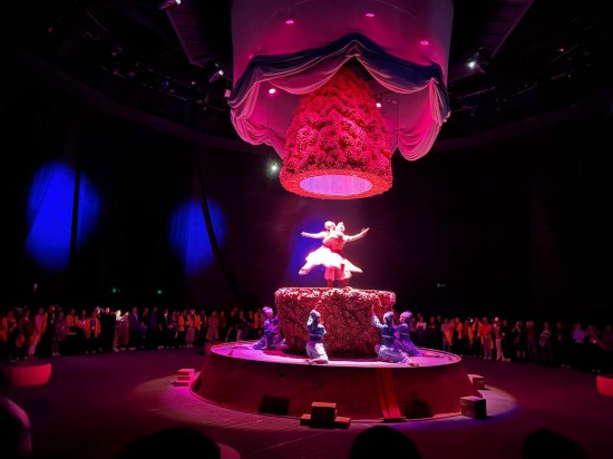 　　《天釀》演出場景。本報記者劉書文攝