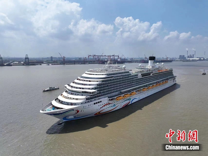 外高橋造船供圖。