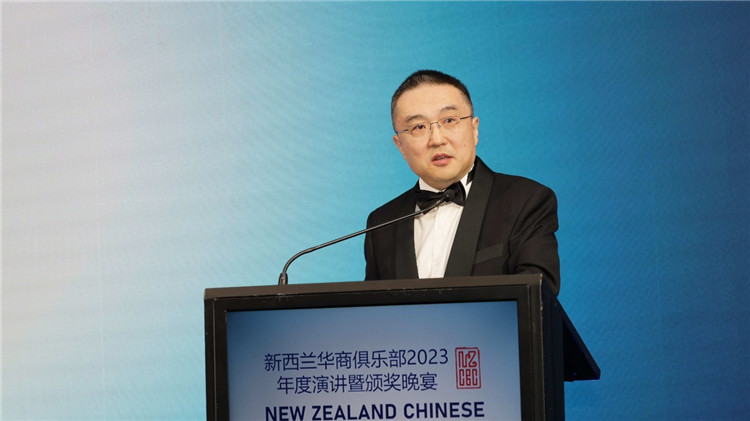 中國駐新西蘭大使王小龍。攝影：張凱