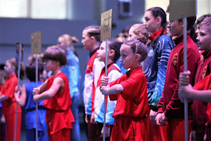 2023年俄羅斯杯暨全俄武術錦標賽開幕式現場。駐俄羅斯大使館供圖