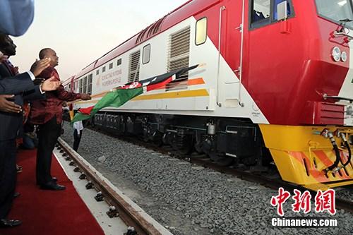 圖為2017年5月31日，蒙內(nèi)鐵路成功開通。<a target='_blank' href='/'><p  align=