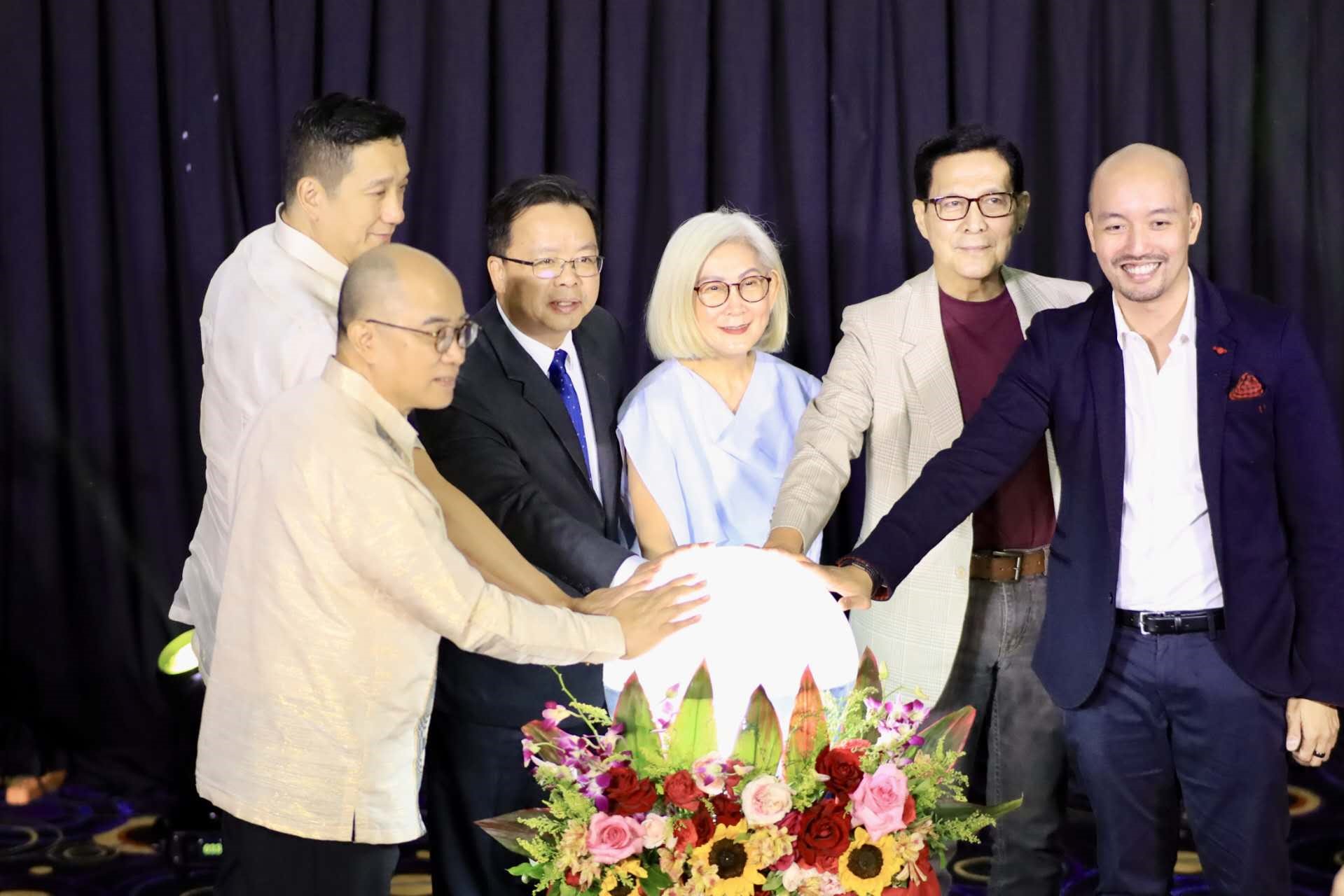 嘉賓出席2023中國(guó)電影節(jié)啟動(dòng)儀式。中國(guó)駐菲律賓大使館供圖