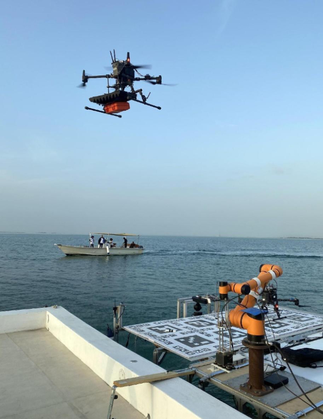 圖為飛鷹隊在比賽中。北京理工大學供圖