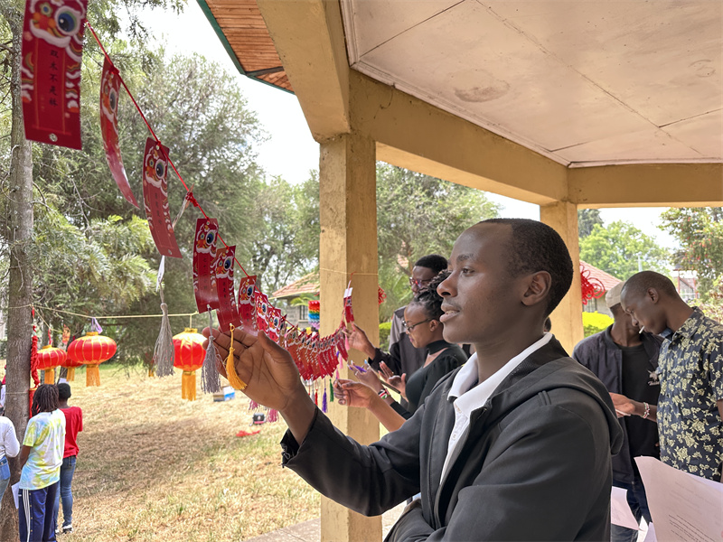 活動(dòng)現(xiàn)場(chǎng)。肯尼亞埃格頓大學(xué)孔子學(xué)院供圖