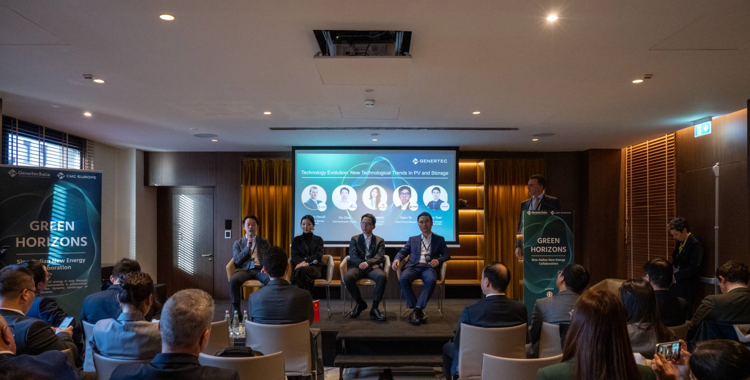 中方企業(yè)代表就新能源技術(shù)發(fā)展趨勢(shì)分享觀點(diǎn)。主辦方供圖