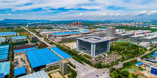 寧鄉(xiāng)高新區(qū)鳥瞰。鄧建春攝