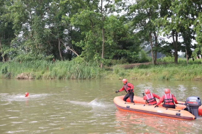 演習(xí)現(xiàn)場。四川省應(yīng)急管理廳供圖