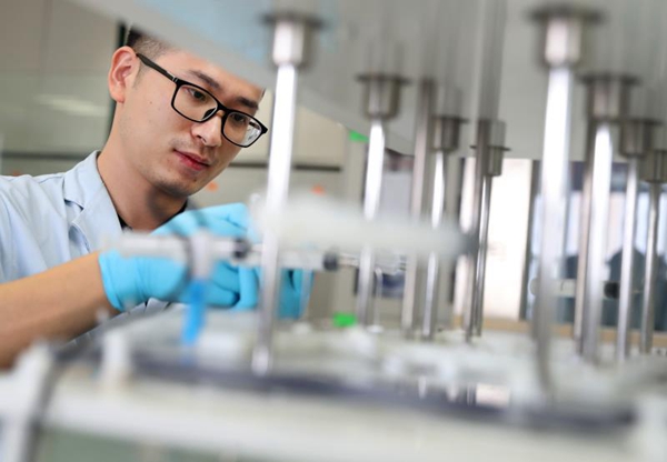 藥物研制實(shí)驗(yàn)環(huán)節(jié)。受訪者供圖