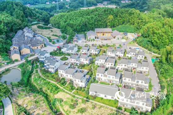 俯瞰大灣村。人民網(wǎng) 陳若天攝