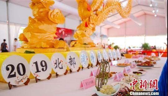 北部灣（海南儋州）旅游美食博覽會，舉辦美食評選活動(dòng)　王子謙　攝