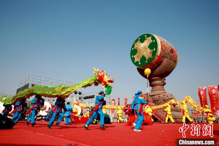 圖為青海省海東市文化藝術(shù)展示。(資料圖) 海東市文體旅游廣電局 供圖