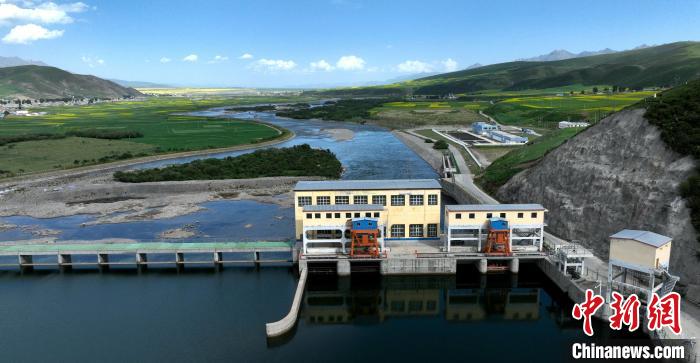 圖為引大濟(jì)湟調(diào)水總干渠的樞紐。(資料圖) 青海省水利廳 供圖