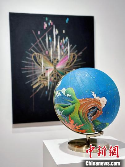 展覽現(xiàn)場?！□囆g(shù)中心 供圖