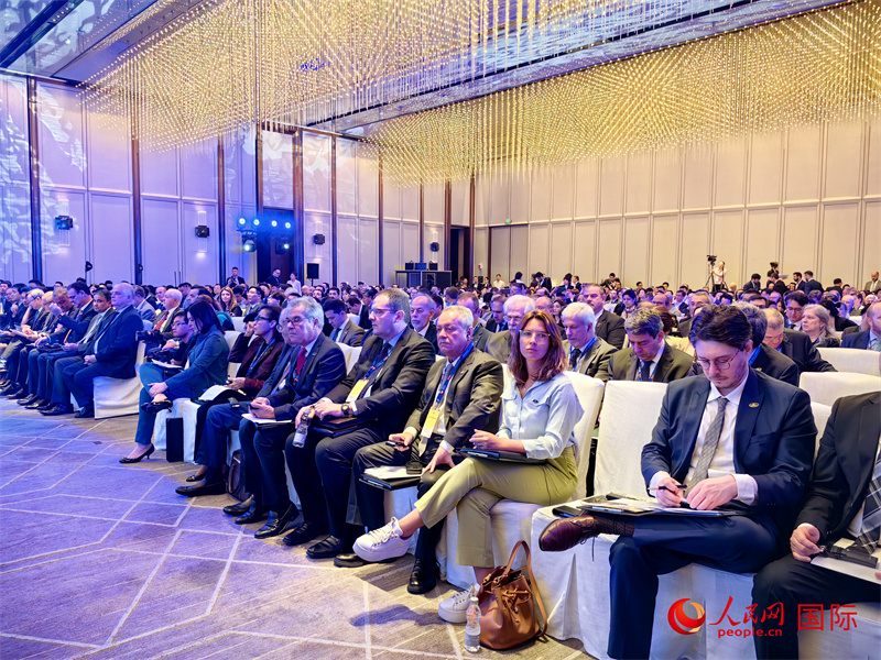 中國—巴西商業(yè)研討會現(xiàn)場。人民網(wǎng)記者 符園園攝