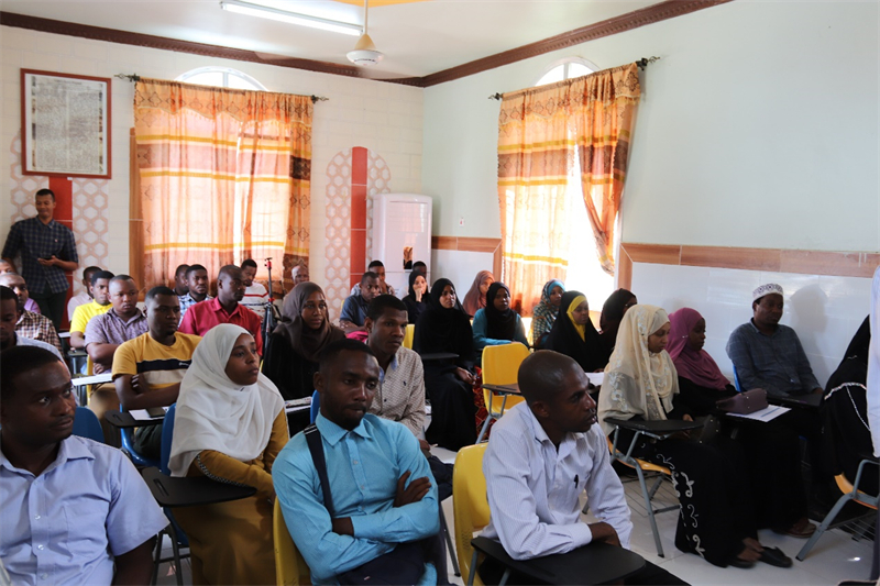 培訓(xùn)現(xiàn)場(chǎng)。專家組供圖