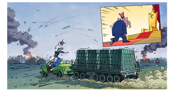 漫畫作者：馬宏亮（人民網(wǎng)版權圖片，未經(jīng)授權請勿轉載。）