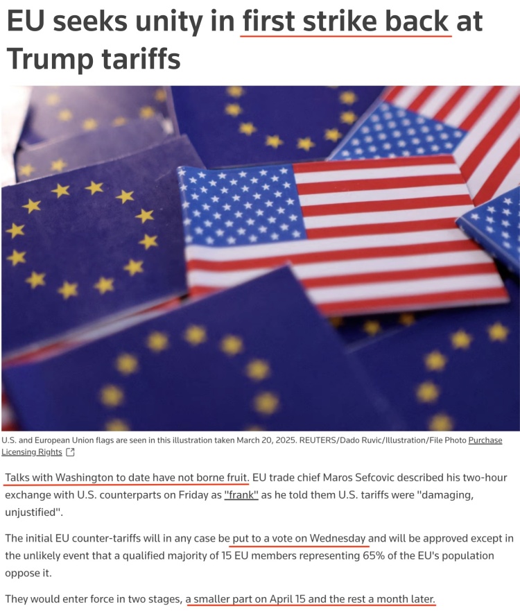 深觀察丨“只要團(tuán)結(jié)，歐盟反制美國的王牌很多”