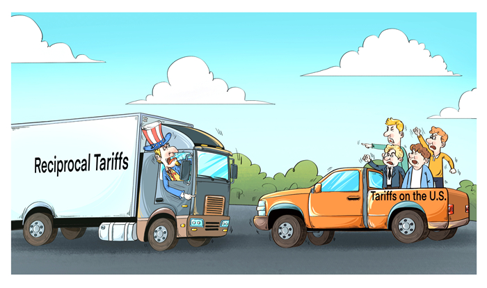 漫畫作者：譚希光（人民網(wǎng)版權(quán)圖片，未經(jīng)授權(quán)請勿轉(zhuǎn)載。）