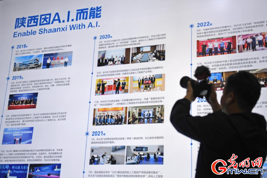 組圖丨AI、網(wǎng)絡(luò)安全、跨境電商……數(shù)字經(jīng)濟(jì)如此 “陜”耀