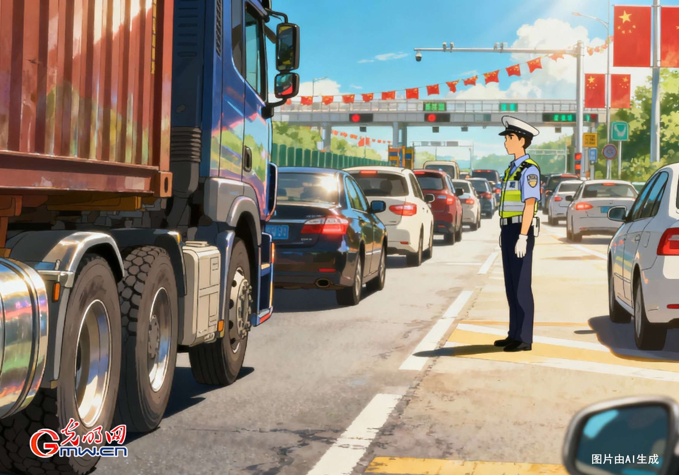 【光明漫評(píng)】國(guó)慶煙火氣，離不開(kāi)勞動(dòng)者的守護(hù)