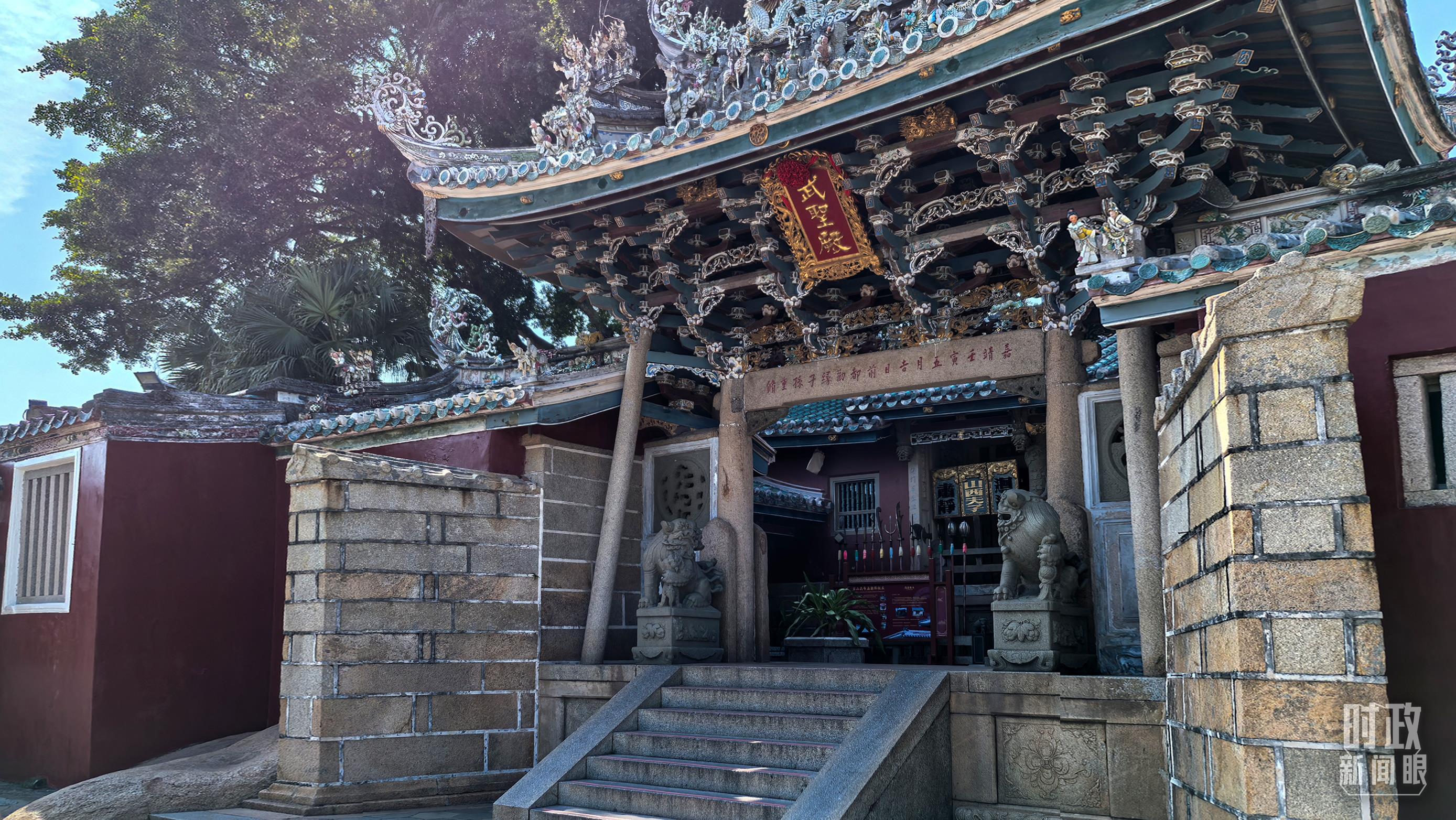 △關(guān)帝文化產(chǎn)業(yè)園。（總臺(tái)央視記者陸泓宇拍攝）