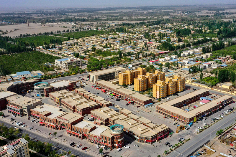 達(dá)西村新貌。