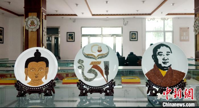 通訊:青海藏鄉(xiāng)殘疾人索南本“五谷畫”勾勒新天地