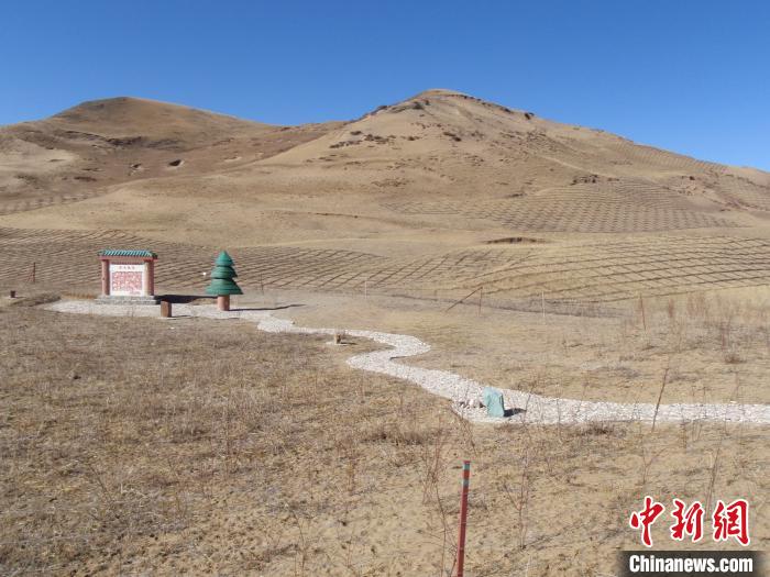 四川省阿壩州若爾蓋縣草原沙化治理前。若爾蓋縣林業(yè)和草原局供圖