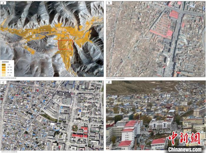 災(zāi)后重建區(qū)群眾住房條件得到根本性改善監(jiān)測結(jié)果。中科院空天院 供圖