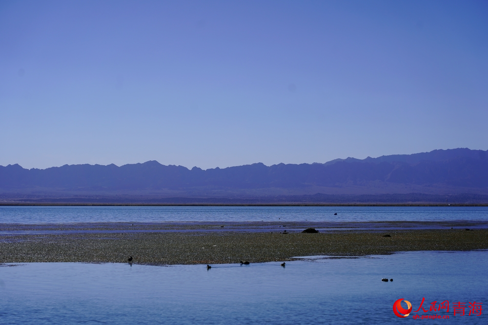 安靜的可魯克湖。人民網(wǎng) 陳明菊攝