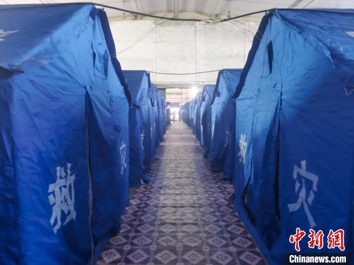 那曲火車站集中健康監(jiān)測點。　中國鐵路青藏集團有限公司拉薩車務段 供圖