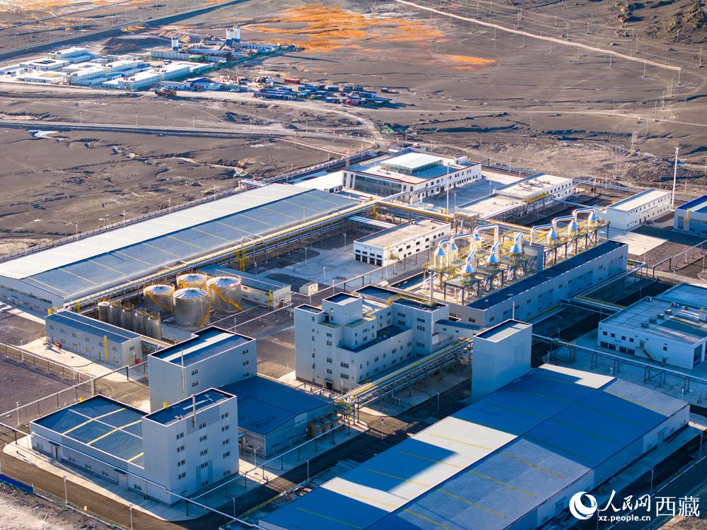 西藏扎布耶鹽湖綠色綜合開(kāi)發(fā)利用萬(wàn)噸電池級(jí)碳酸鋰項(xiàng)目。
